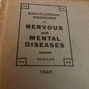 VTG Encyclopedic Diagnosis of Nervous and Mental Diseases Book